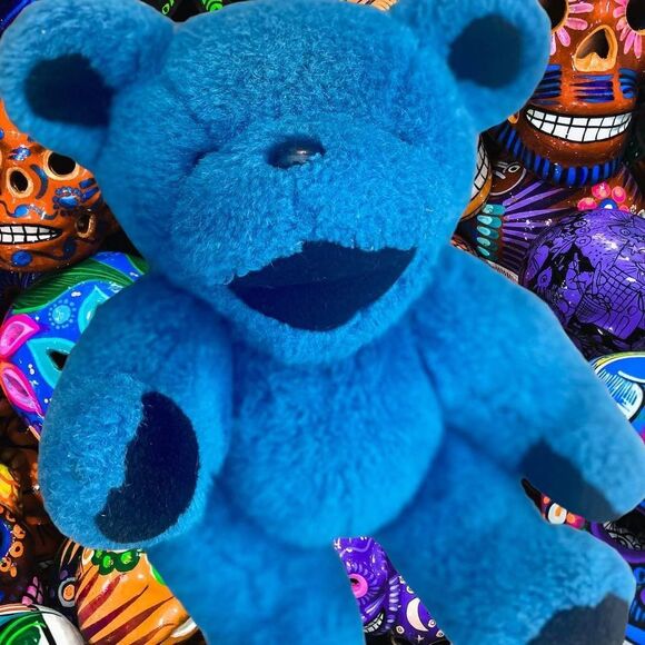 Vintage Steve’s Bears Grateful Dead Moveable Hinged 90’s Bear - Picture 3 of 6